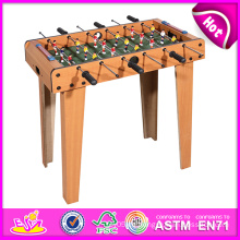 2014 Günstige Holztisch Fußball für Kinder, Neueste Tischfußball Spielzeug für Kinder, Indoor Tischfußball für Baby Fabrik W11A030